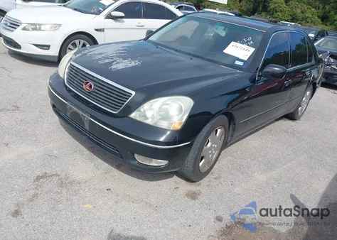 2001 Lexus Ls 430 из США, поврежденный, VIN JTHBN30F910041405